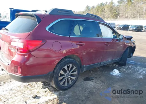 2015 Subaru Outback 2.5I Limited z USA, uszkodzony, nr VIN 4S4BSALC5F3320450